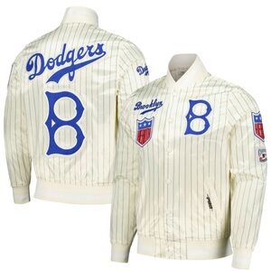 Pro Standard Brooklyn Dodgers Cooperstown Collection Pinstripe Retro Jacket XL